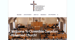 Desktop Screenshot of cloverdalecanrc.org