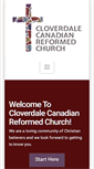 Mobile Screenshot of cloverdalecanrc.org